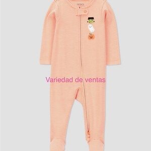 Carter’s Just One You Baby Halloween Sleep N’ Play-Orange